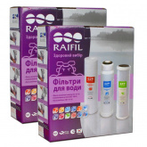Два комплекта сменных картриджей Raifil Coal Trio Два комплекта сменных картриджей Raifil Coal Trio